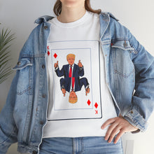 Load image into Gallery viewer, Trump Card Unisex Heavy Cotton Tee