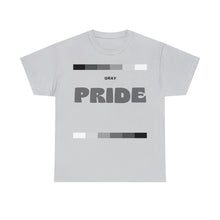 Load image into Gallery viewer, Gray Pride! Unisex Heavy Cotton Tee