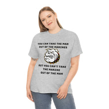 Load image into Gallery viewer, Marine out of the man - Unisex Heavy Cotton Tee