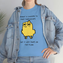 Load image into Gallery viewer, Bought A Chicken - Unisex Heavy Cotton Tee