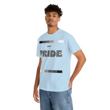 Load image into Gallery viewer, Gray Pride! Unisex Heavy Cotton Tee