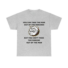 Load image into Gallery viewer, Marine out of the man - Unisex Heavy Cotton Tee