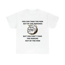 Load image into Gallery viewer, Marine out of the man - Unisex Heavy Cotton Tee