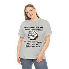 Load image into Gallery viewer, Marine out of the man - Unisex Heavy Cotton Tee
