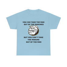 Load image into Gallery viewer, Marine out of the man - Unisex Heavy Cotton Tee