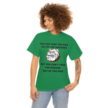Load image into Gallery viewer, Marine out of the man - Unisex Heavy Cotton Tee