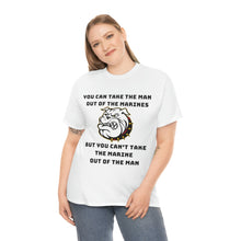 Load image into Gallery viewer, Marine out of the man - Unisex Heavy Cotton Tee