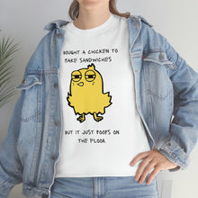 Load image into Gallery viewer, Bought A Chicken - Unisex Heavy Cotton Tee