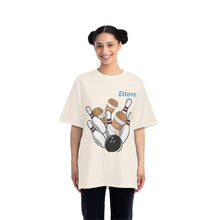 Load image into Gallery viewer, Bowling &amp; Coffee Art T-Shirt, Fun Graphic Short-Sleeve Tee, Perfect for Bowlers, Coffee Lovers Gift, Casual Wear, Summer Style

