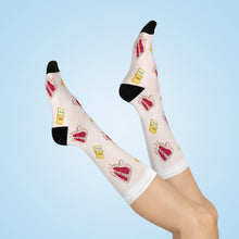 Load image into Gallery viewer, Steak and Butter - Cushioned Crew Socks
