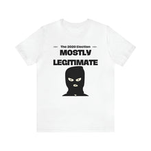 Load image into Gallery viewer, Mostly Legitimate - Unisex Jersey Short Sleeve Tee
