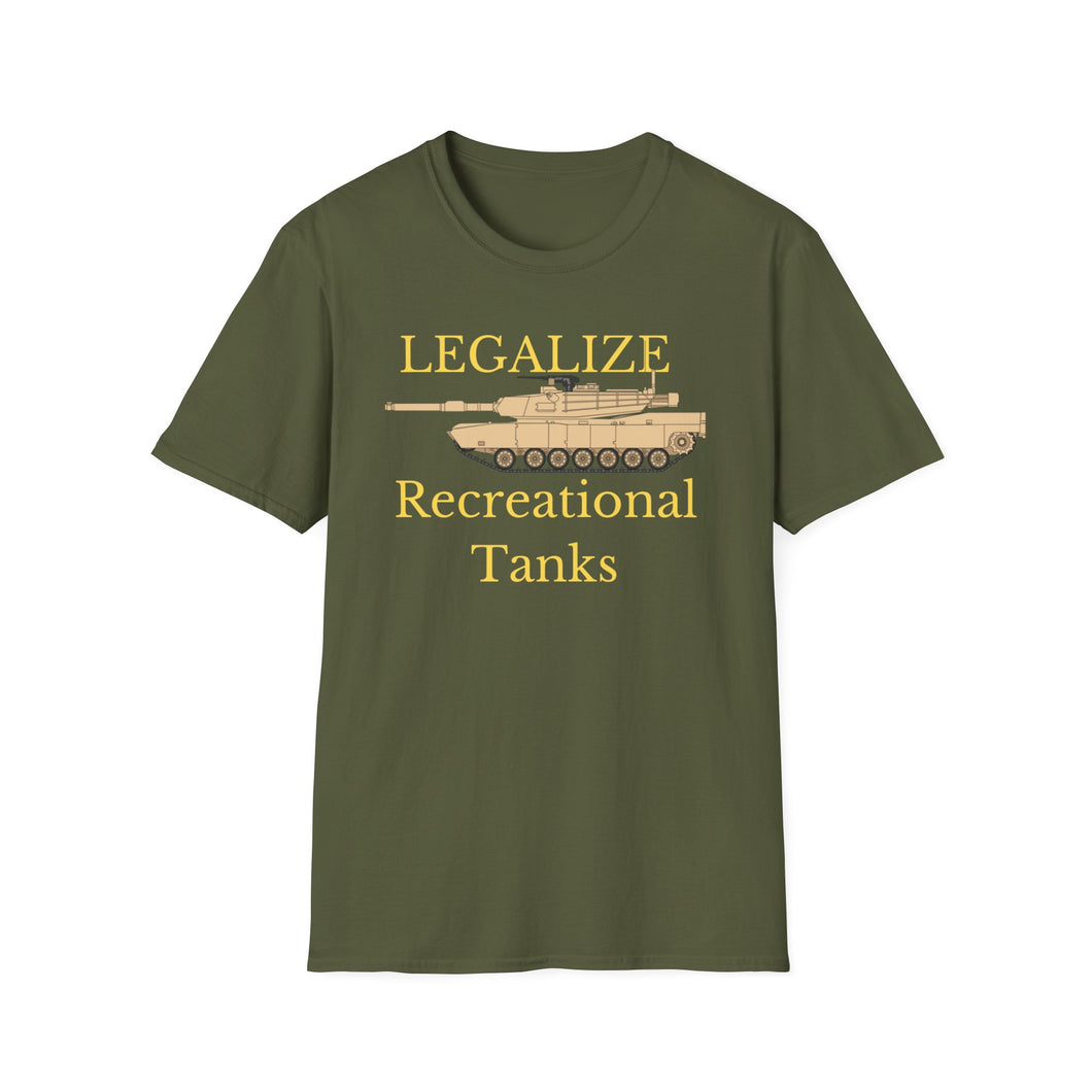 Legalize Recreational Tanks - Unisex Softstyle T-Shirt