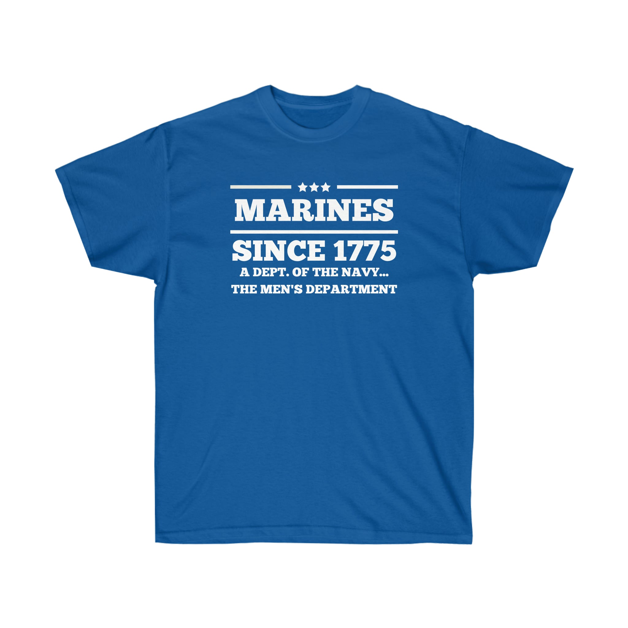 Marines Mens Department of the Navy Ultra Cotton Tee – Sting Honey Co.