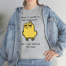Load image into Gallery viewer, Bought A Chicken - Unisex Heavy Cotton Tee
