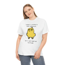 Load image into Gallery viewer, Bought A Chicken - Unisex Heavy Cotton Tee
