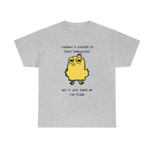 Load image into Gallery viewer, Bought A Chicken - Unisex Heavy Cotton Tee
